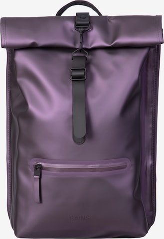 RAINS Rugzak in Lila: voorkant