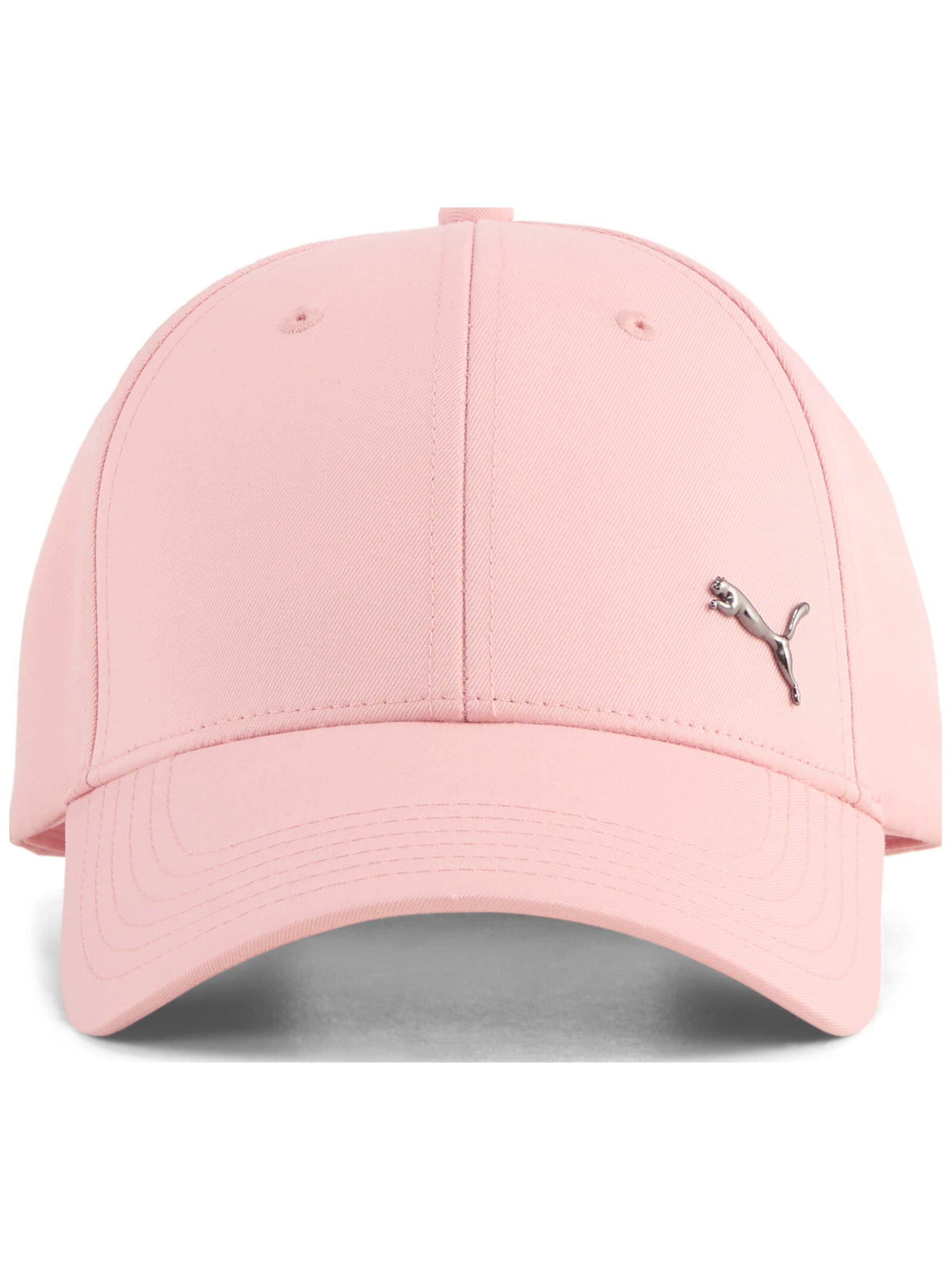 PUMA Sportpet 'Puma Ess Metal Cat Bb Cap' in Roze