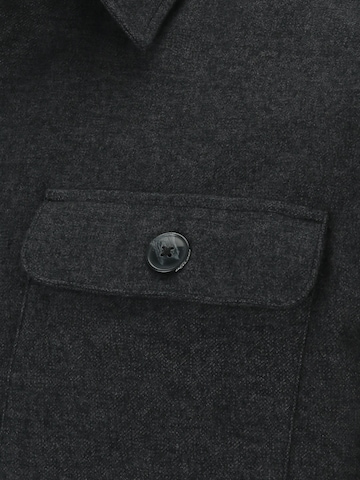 Veste mi-saison Jack & Jones Plus en noir