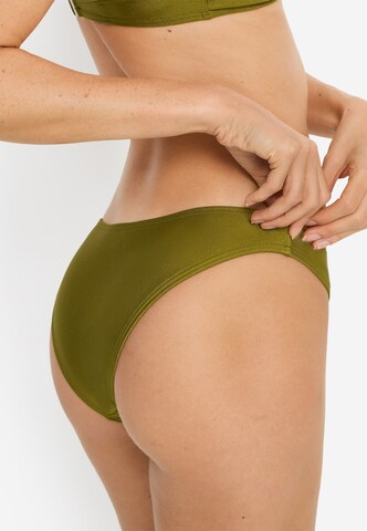 LSCN by LASCANA Долнище на бански тип бикини 'Mix-Kini' в зелено