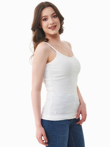 Organication Top in Weiß