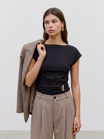 Top 'VMSmilla' di VERO MODA in nero: frontale