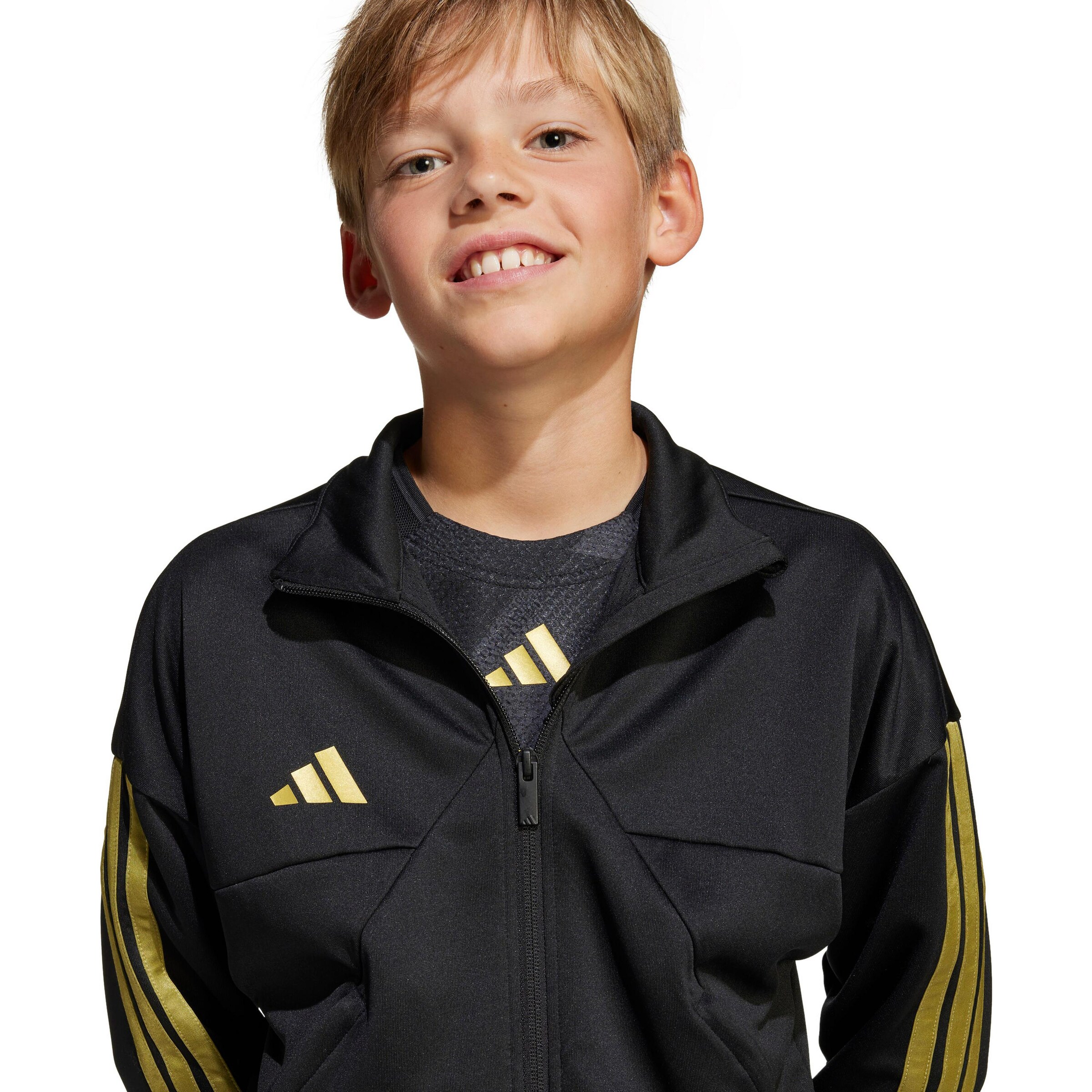 ADIDAS PERFORMANCE Athletic Jacket 'Hot Cof' in Black