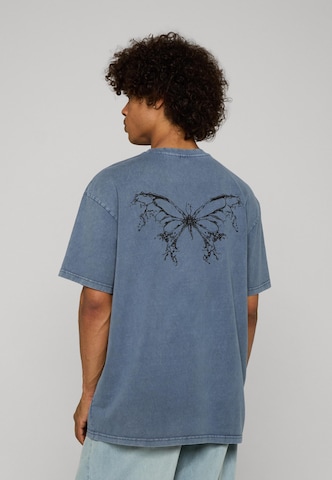 Lost Youth T-Shirt in Blau: Vorderseite
