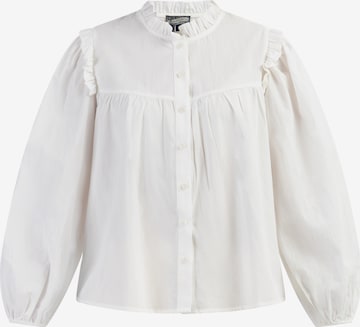 DreiMaster Vintage Blus i vit: framsida