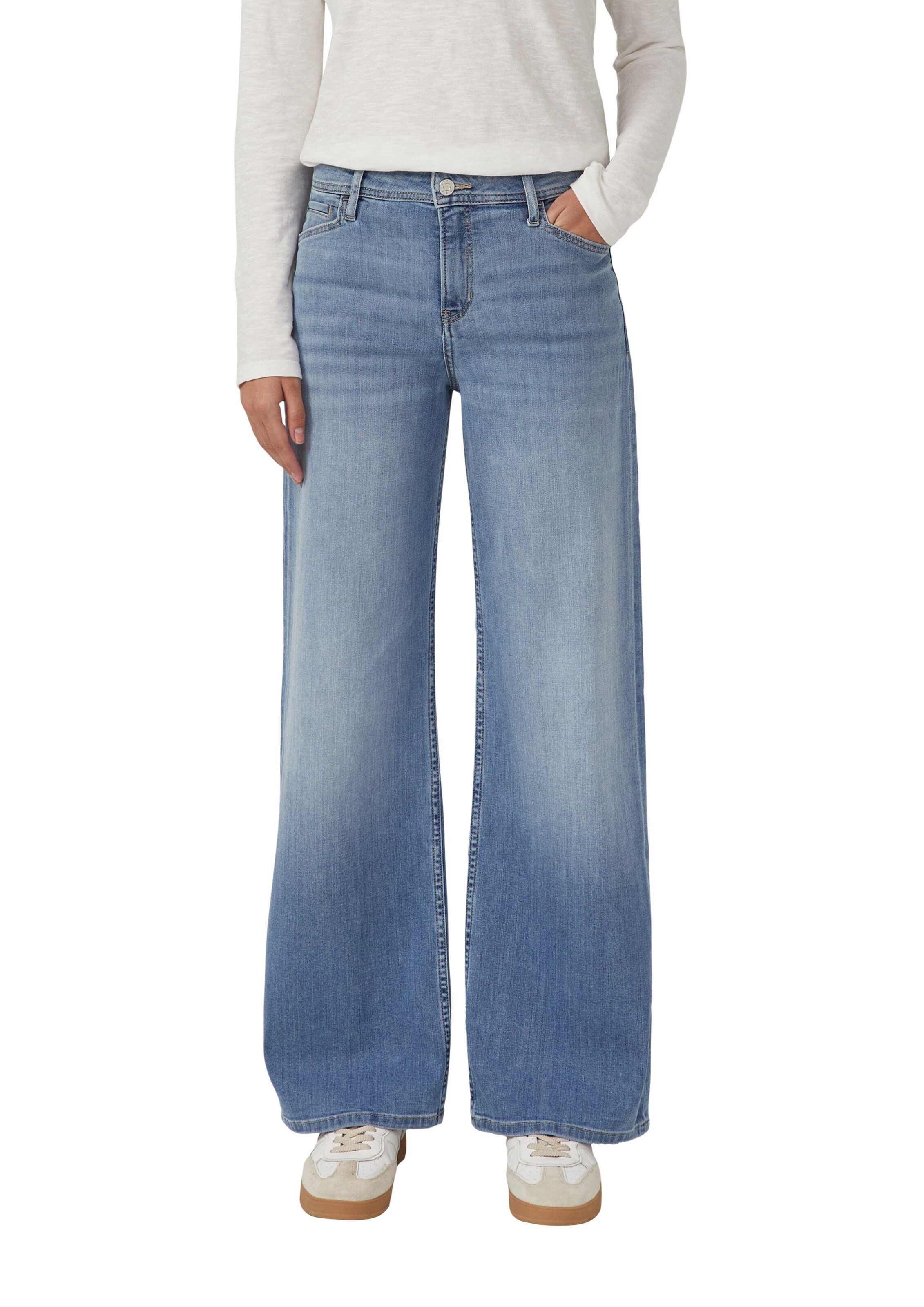 Wide Leg Jean s.Oliver en bleu : devant