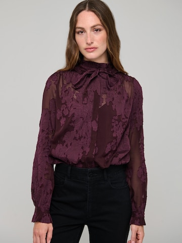 Dea Kudibal Shirt ' RositaDEA NS ' in Rood: voorkant