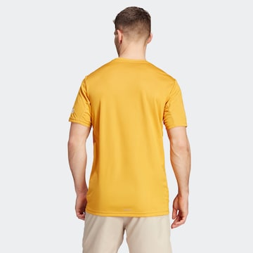 ADIDAS SPORTSWEAR Performance Shirt 'Run It' in Yellow