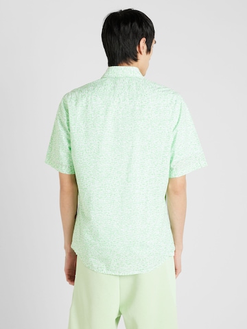BOSS Orange Regular fit Button Up Shirt 'Rash' in Green