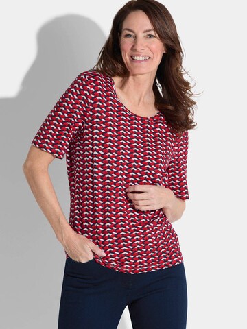 T-shirt Goldner en rouge : devant