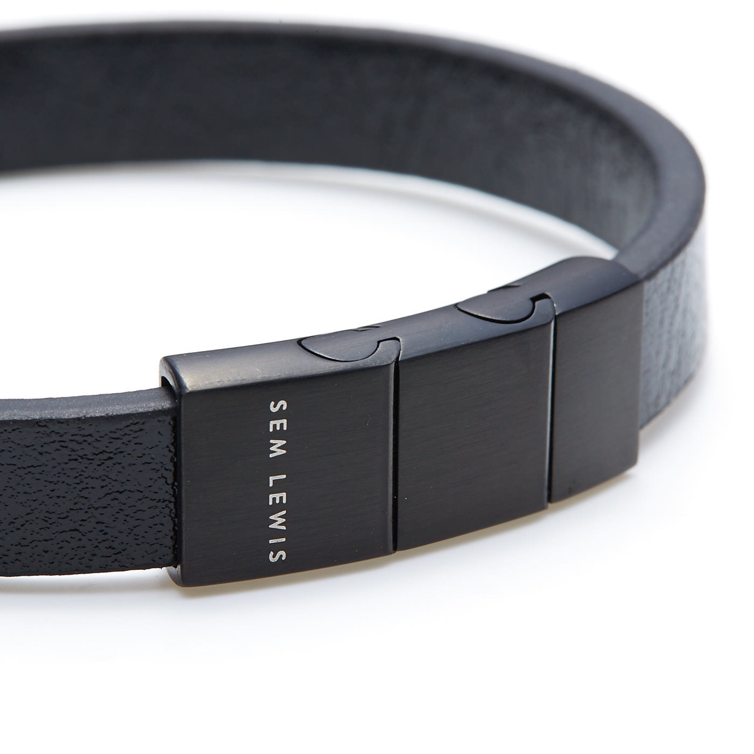 Bracelet Sem Lewis en noir