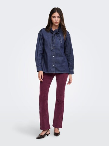 Regular Pantalon ONLY en rouge