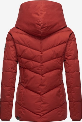 Veste d’hiver 'Natesa' Ragwear en rouge