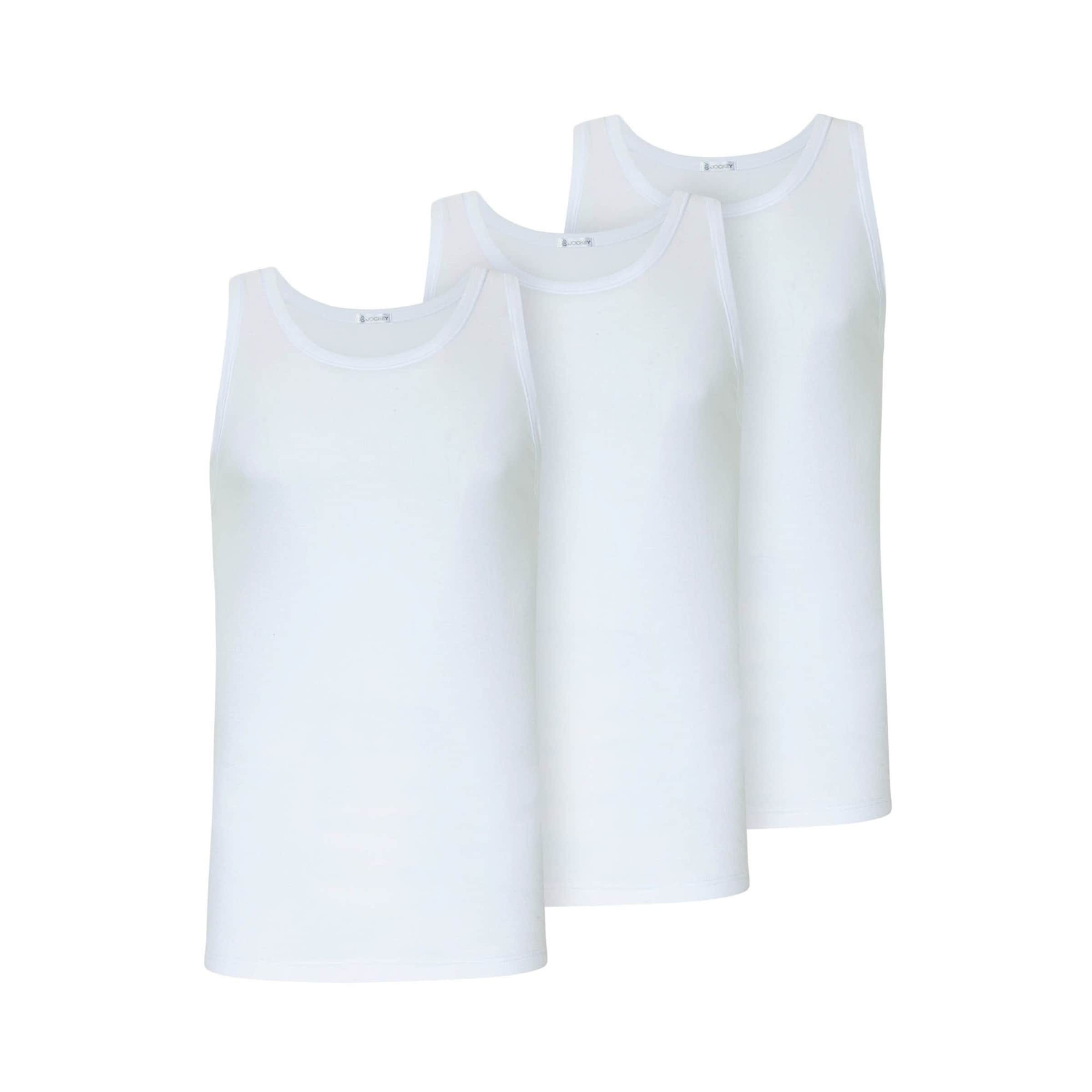 JOCKEY Unterhemd in Weiß: Vorderseite