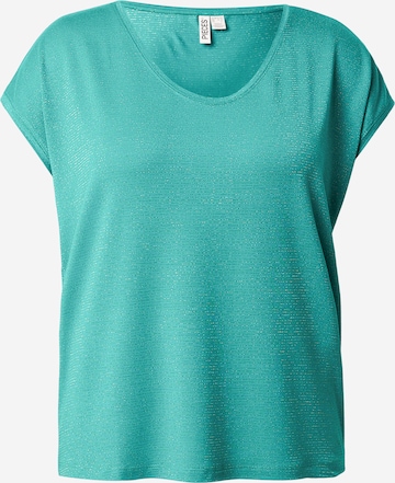 PIECES Curve Μπλουζάκι 'PCBILLO' σε πράσινο: μπροστά