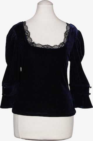 Killstar Bluse XS in Blau: Vorderseite