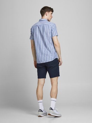 JACK & JONES Slimfit Shorts 'Ray' in Blau