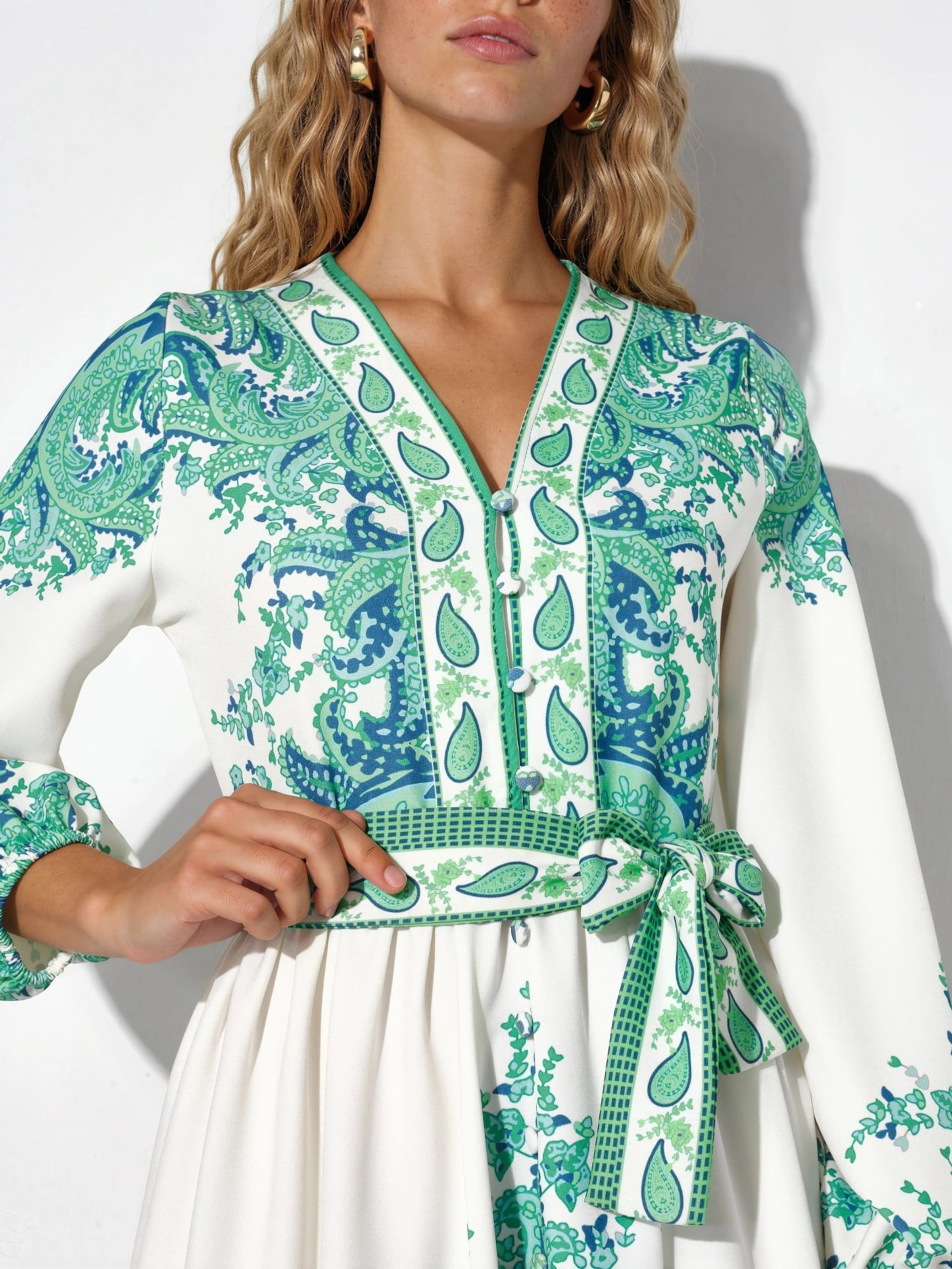 MSN Collection Dress in White