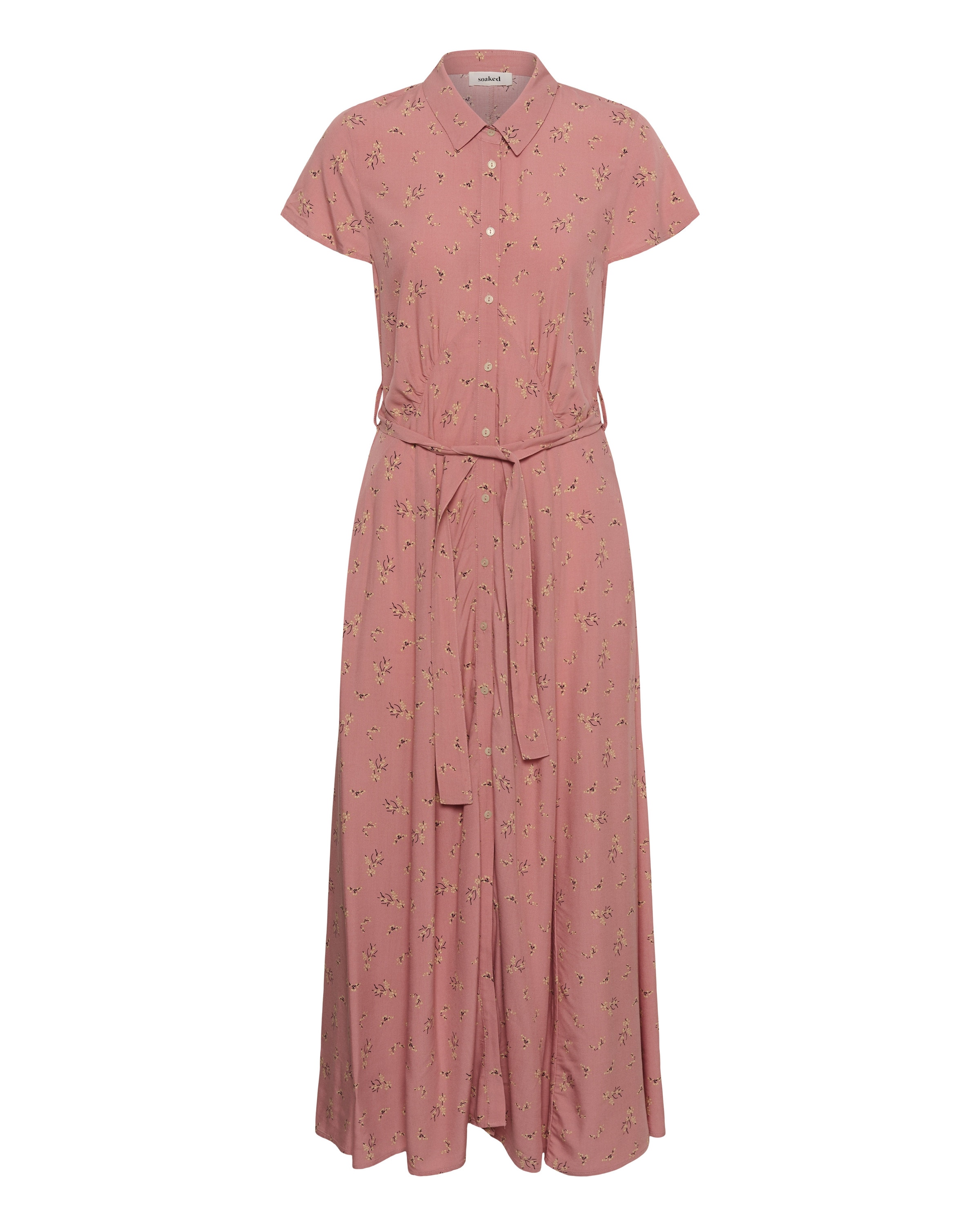 SOAKED IN LUXURY Kleid 'SLArjana' in Pink: Vorderseite