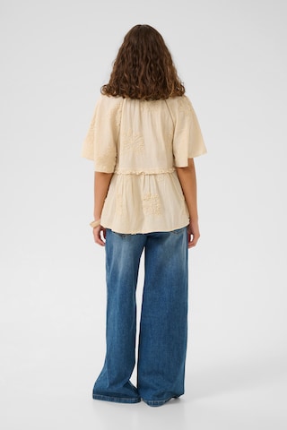 CULTURE Bluse 'CUjalia' i beige