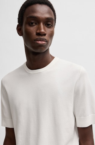 HUGO Sweater 'San Carl' in White