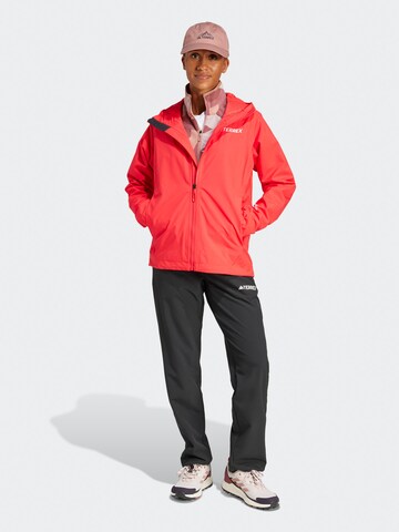 ADIDAS TERREX Outdoorjas in Rood