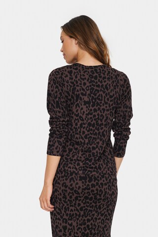 SAINT TROPEZ Cardigan 'Zhila' i brun