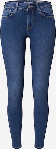 TOM TAILOR DENIM Skinny Jeans 'Nela' i blå: framsida