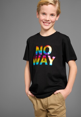 Kidsworld T-Shirt in Schwarz