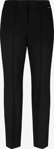 JOOP! Slim fit Pleated Pants in Black: front