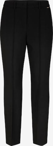 Coupe slim Pantalon à plis JOOP! en noir : devant