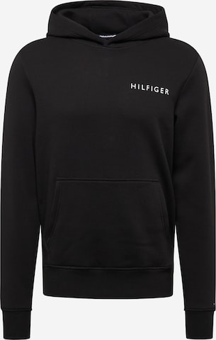 Felpa di TOMMY HILFIGER in nero: frontale