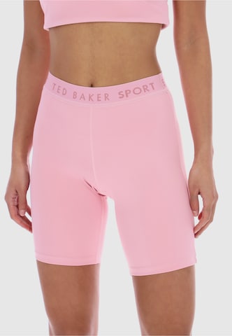 Ted Baker - Slimfit Pantalón deportivo 'Ally Essentials' en rosa