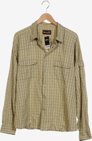 WRANGLER Button Up Shirt in XXL in Green: front