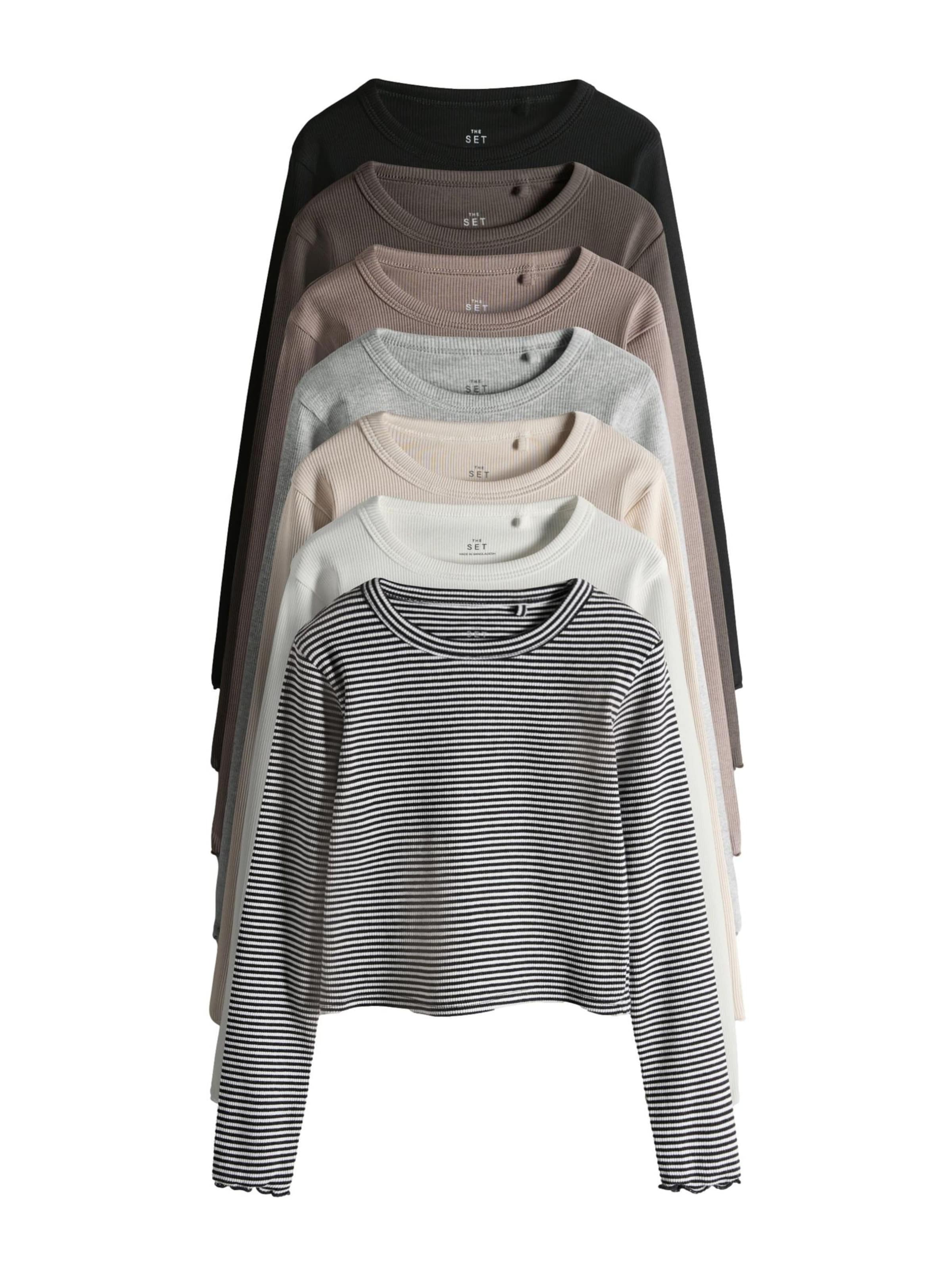 The Set Тениска в бежово: отпред