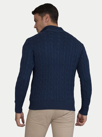 Sir Raymond Tailor Sweater 'Vedo' in Blue