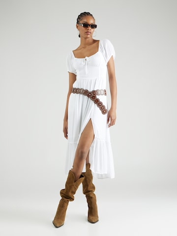 Robe 'SOFIA FRANCHIS' HOLLISTER en blanc