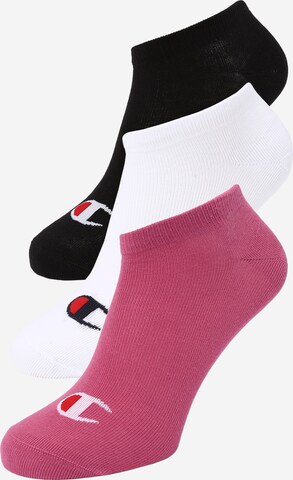 Champion Authentic Athletic Apparel Socks in Pink: front