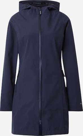 ILSE JACOBSEN Tussenmantel 'Raincoat' in Blauw: voorkant