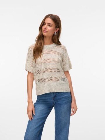 VERO MODA Sweater 'VMLeilani' in White