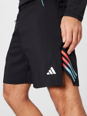 ADIDAS PERFORMANCE Regular Sportshorts 'Train Icons 3-Stripes ' in Schwarz