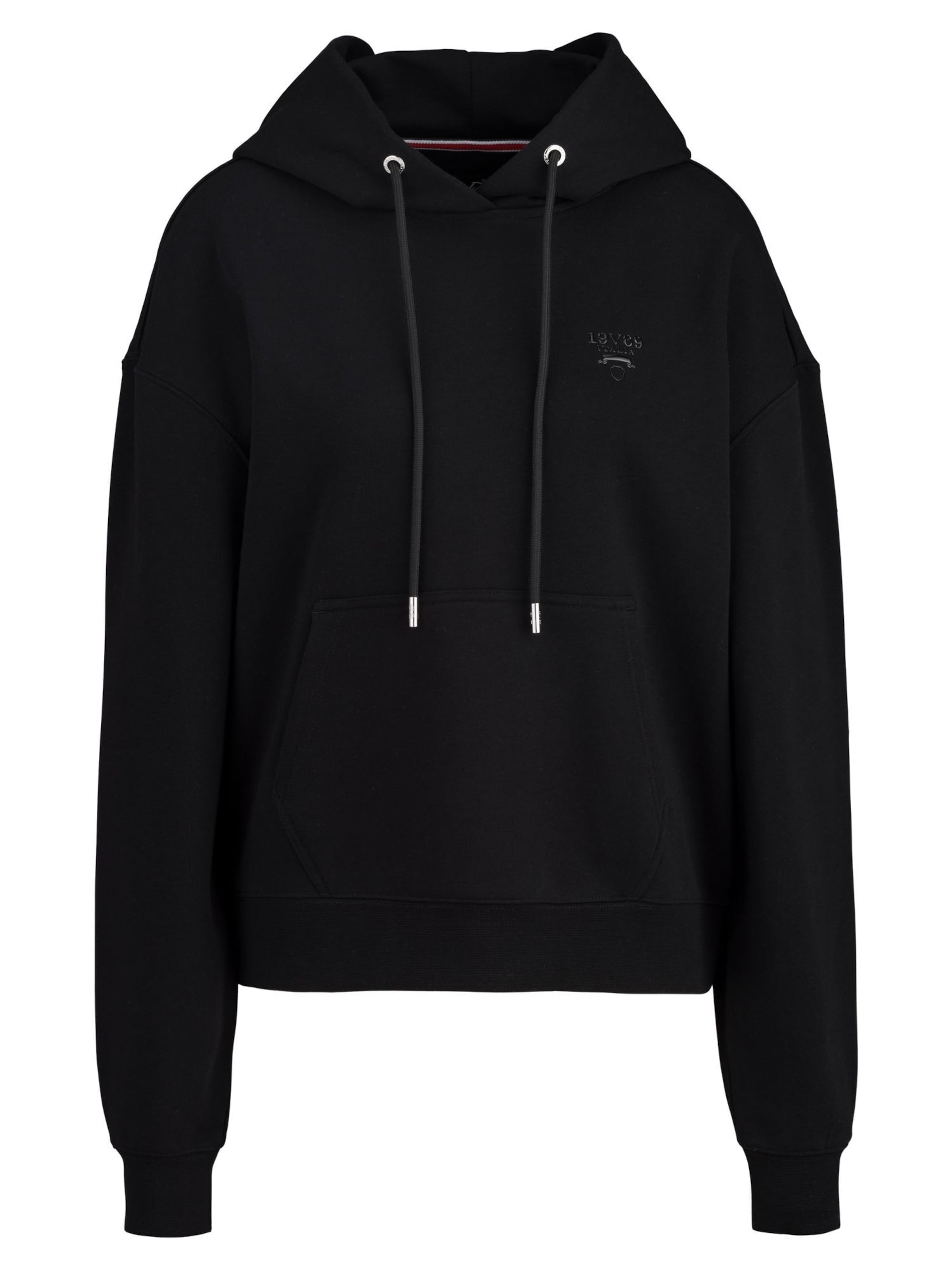 19V69 ITALIA Sweatshirt 'Kara' in Schwarz: Vorderseite