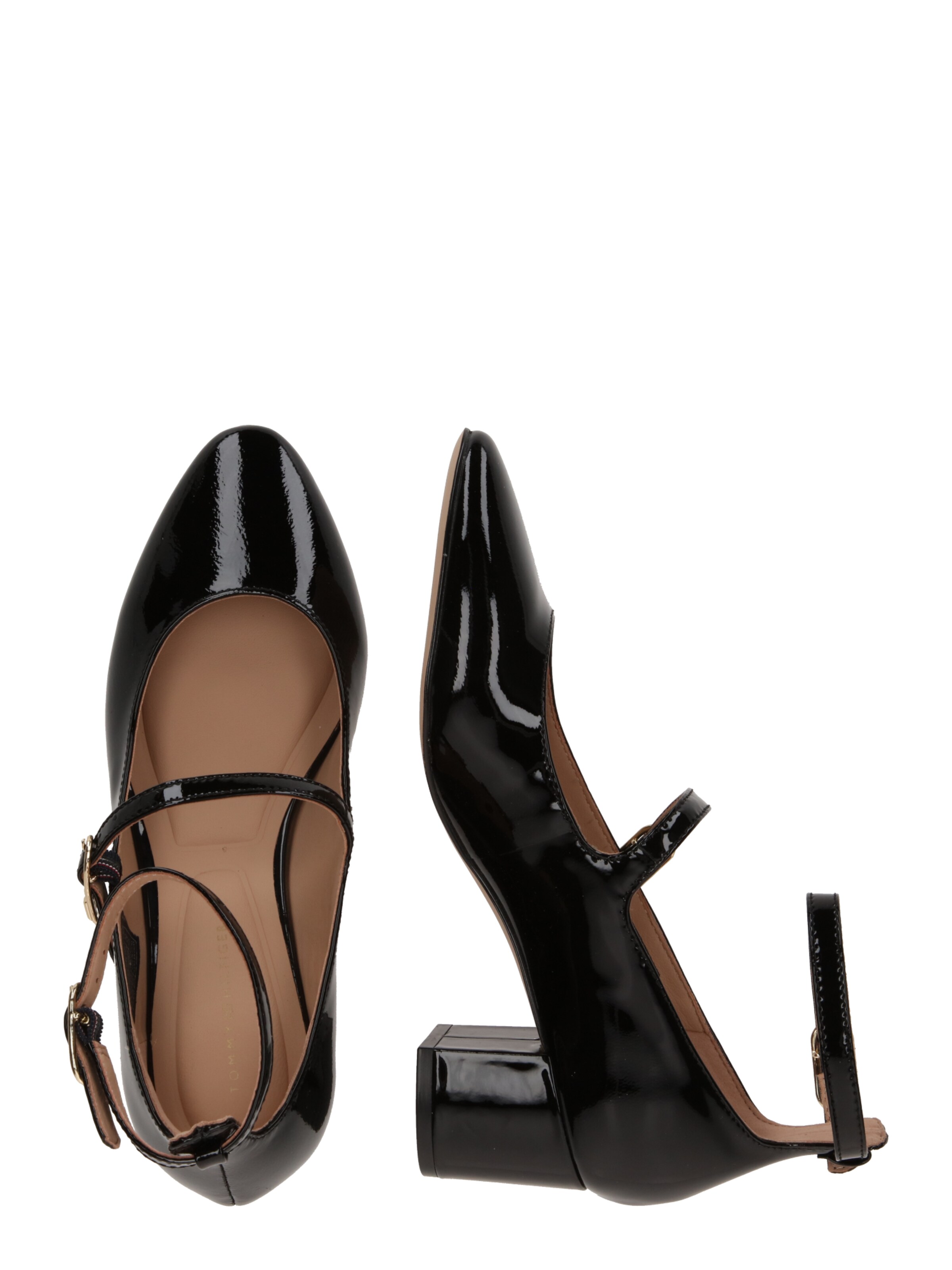 TOMMY HILFIGER Lodičky – černá