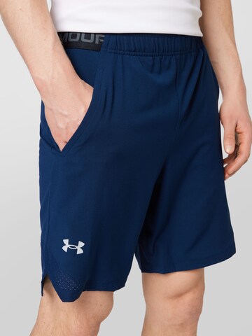 Regular Pantaloni sport 'Vanish' de la UNDER ARMOUR pe albastru