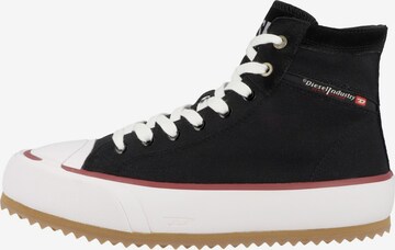 DIESEL Sneakers hoog 'S-Principia' in Zwart