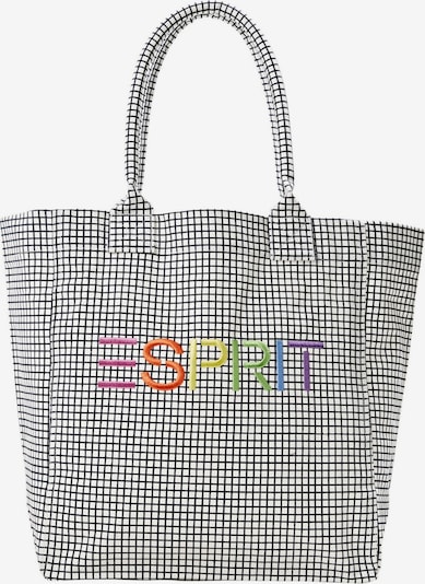 ESPRIT Shopper in mischfarben / weiß, Produktansicht