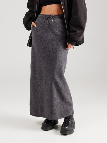 10Days - Falda en gris: frente