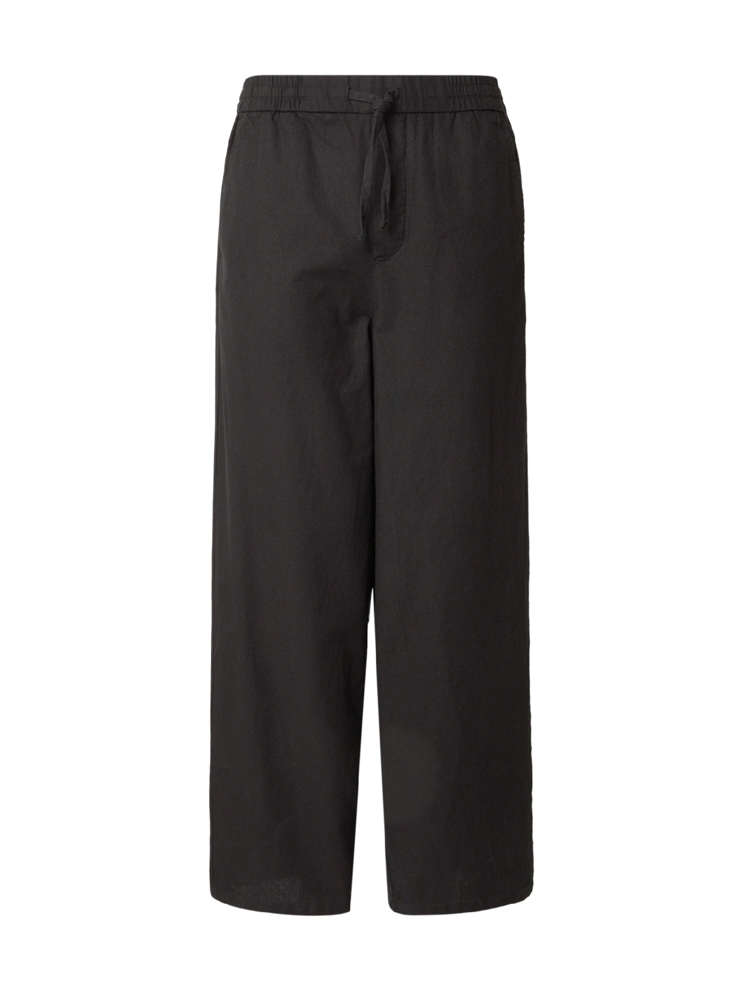 Loosefit Pantalon 'ONSDAVES' Only & Sons en noir : devant