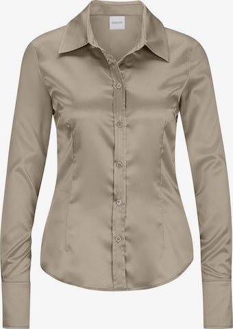 Chemisier MADELEINE en beige : devant