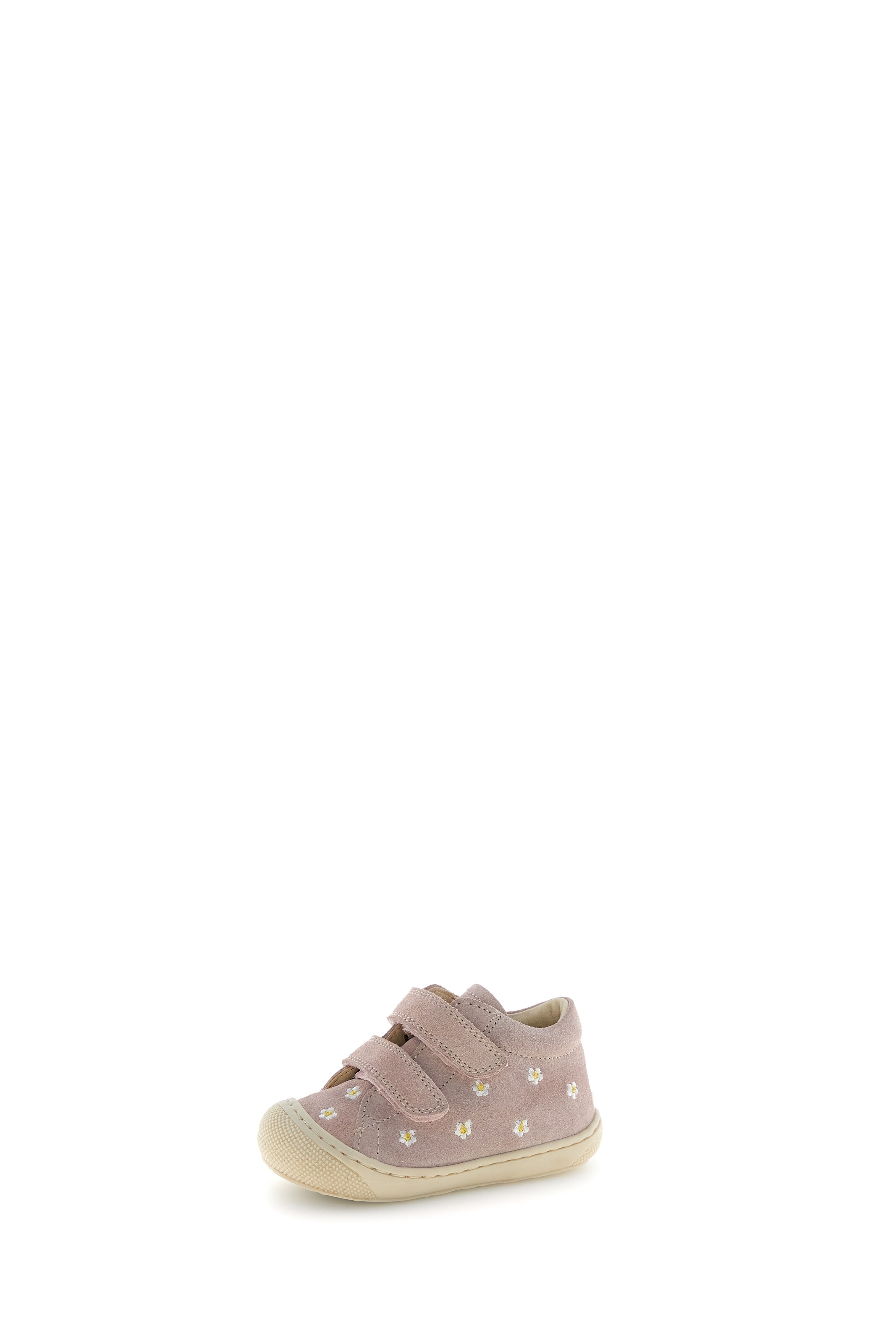 NATURINO First-Step Shoes in Pink: front